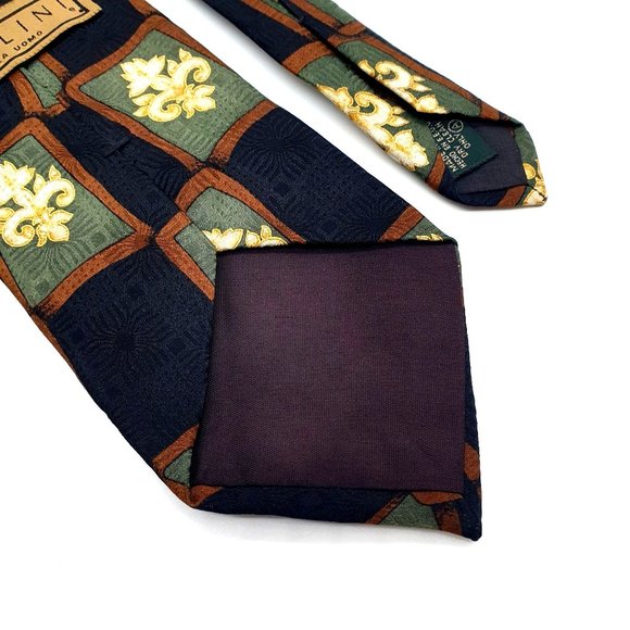 Cellini Linea Uomo Mens Designer Necktie Accessory Office Work Casual Dad Gift - Picture 4 of 5